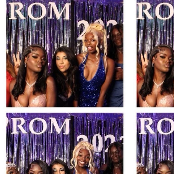 Blue “emma gown” prom dress from algist.com in a x small - Picture 6 of 8